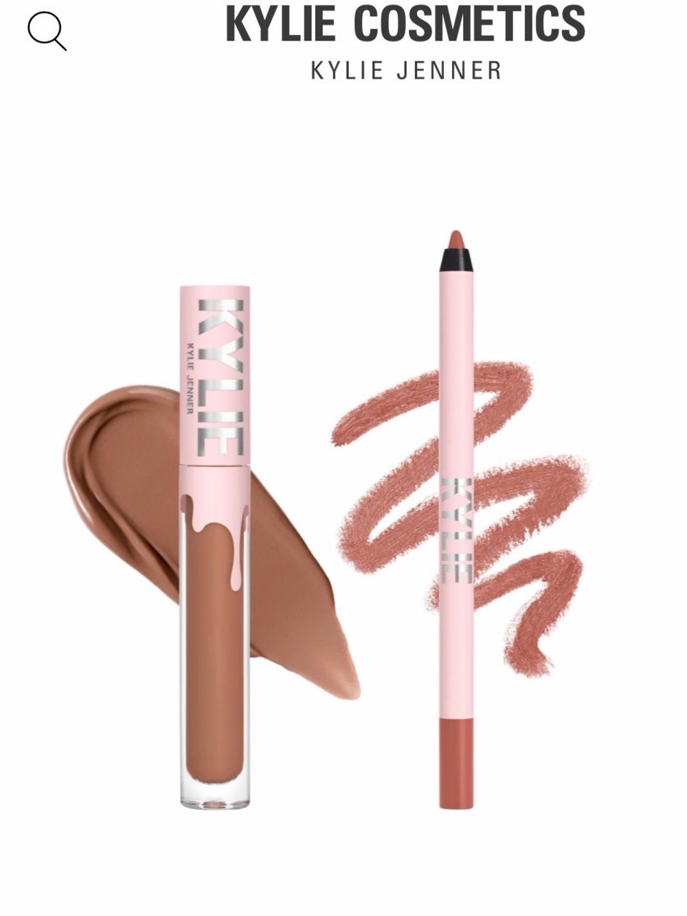KYLIE COSMETICS plumping matte lip kit- dolce k